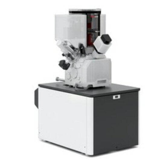 microscope on stand